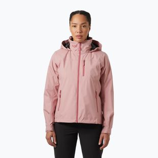 Damen Segeljacke Helly Hansen Crew Hooded Midlayer 2.0 rosa Salz