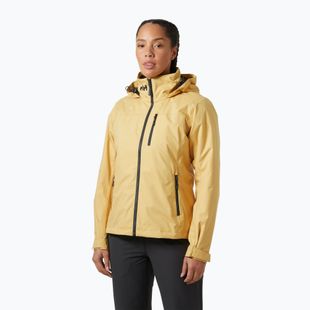 Damen Segeljacke Helly Hansen Crew Hooded Midlayer 2.0 sand