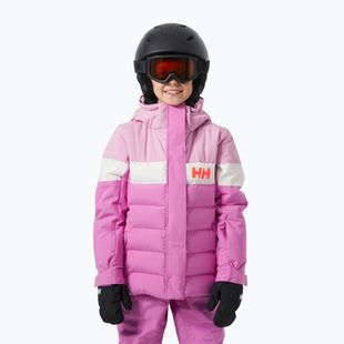 Helly Hansen Kinder-Skijacke Diamond meta rosa