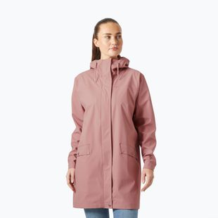 Damen Helly Hansen Moss Regenmantel asch-rosa