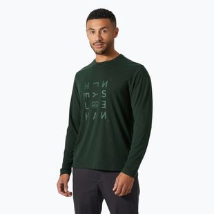 Herren Helly Hansen Skog Graphic dunkel Dschungel Longsleeve