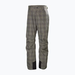 Herren Skihose Helly Hansen Legendary Insulated pebble broxburn plaid aop