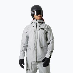 Herren-Skijacke Helly Hansen Garibaldi 2.0 grau/melange