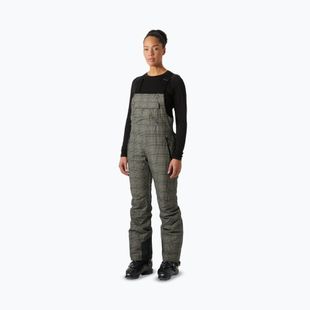 Damen Skihose Helly Hansen Legendary Insulated Bib pebble broxburn plaid aop