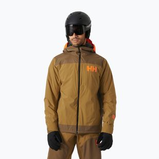 Helly Hansen Powdreamer 2.0 Herren Skijacke sepia