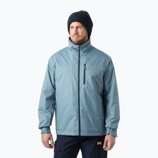Herren-Segeljacke Helly Hansen Crew Hooded Pile washed navy
