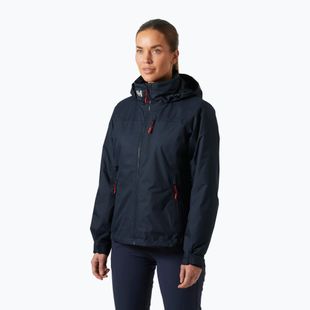 Damen-Seglerjacke Helly Hansen Crew Hooded Pile navy