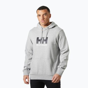 Herrenpullover Helly Hansen HH Logo Hoodie grey/melange