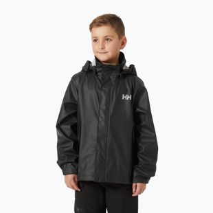 Kinder Segeljacke Helly Hansen Moss black