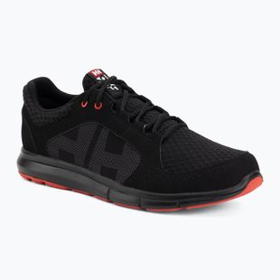 Herrenschuhe Helly Hansen Ahiga V4 Hydropower off black/alert red