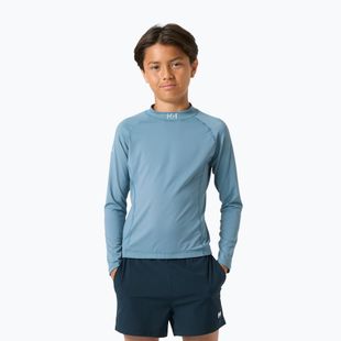Kinder-Bade-Longsleeve Helly Hansen Waterwear Rashguard Jr washed navy