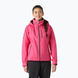Damen-Seglerjacke Helly Hansen Crew Hooded Midlayer 2.0 hot pink