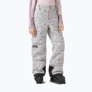 Kinder-Skihose Helly Hansen Diamond purple clay aop