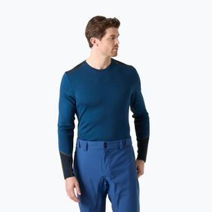 Herren Funktionsshirt langärmlig Helly Hansen Lifa Merino Midweight Crew dark blue