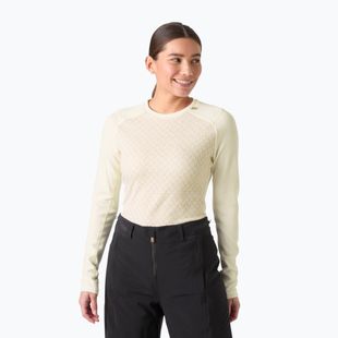 Damen-Funktionssweatshirt Helly Hansen Lifa Merino Midweight Gra snow monogram aop