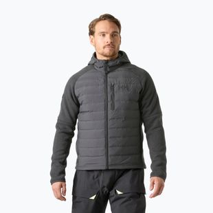 Herren-Hybridjacke Helly Hansen Skagen Hybrid Knit Insulator ebony