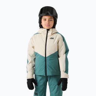Kinder-Skijacke Helly Hansen Snowbliss opal green