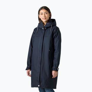 Damen Regenmantel Helly Hansen Moss Ins Pu Coat navy