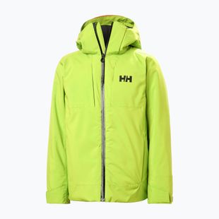 Kinder-Skijacke Helly Hansen Alpha luminous green