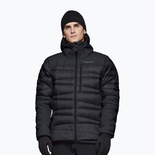 Herren-Daunenjacke NORRONA Falketind Down 750 Zip Hood caviar black