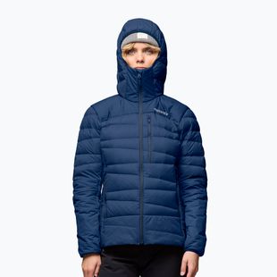 Damen-Daunenjacke NORRONA Falketind Down 750 Zip Hood indigo night