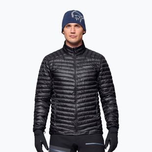Herren-Daunenjacke NORRONA Trollveggen Down800 Super Light caviar black