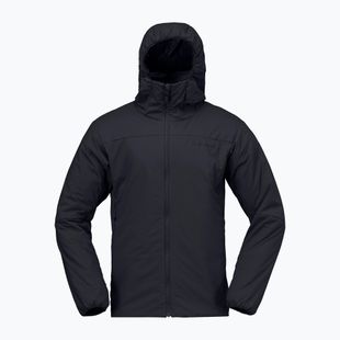 Gefütterte Herrenjacke NORRONA Femund Thermo60 Zip Hood caviar black
