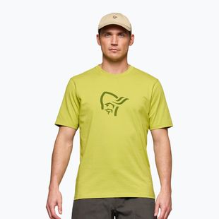 Herren-Shirt NORRONA Cotton Viking golden lime