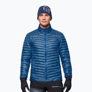 Herren-Daunenjacke NORRONA Trollveggen Down800 Super Light dark blue