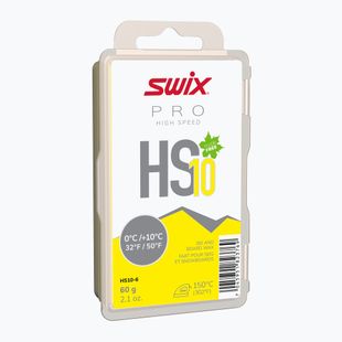 Wachs für Skier Swix HS10 Yellow 0°C/+10°C 60 g
