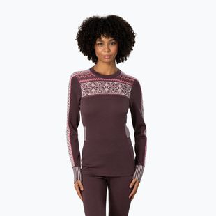 Damen-Funktionssweatshirt KARI TRAA Ines cocoa powder