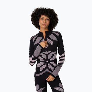 Damen-Funktionssweatshirt KARI TRAA Faith Half Zip black