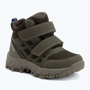 Kinderschuhe Viking Track Mid 2V Waterproot olive