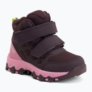 Kinderschuhe Viking Track Mid 2V Waterproof plum/multi