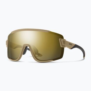 Sonnenbrille Smith Wildcat matte safari/chromapop black gold