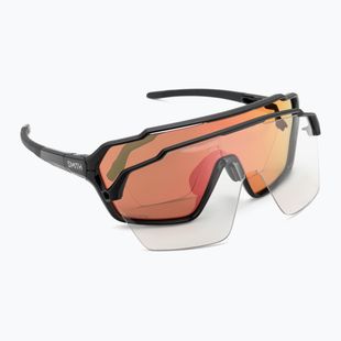 Sonnenbrille Smith Shift MAG black/chromapop red mirror