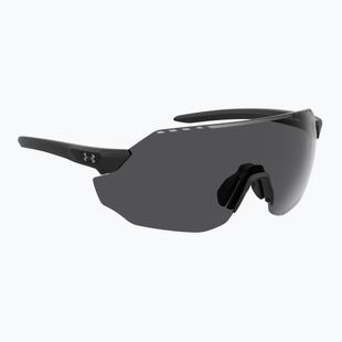 Under Armour Halftime mattschwarze/graue oleophobe Sonnenbrille