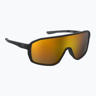 Herren Under Armour Gameday/G S3 mattschwarz/orange mehrschichtige oleophobe Sonnenbrille