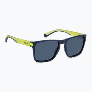 Polaroid PLD 2139/S matt blau/blau polarisierte Sonnenbrille