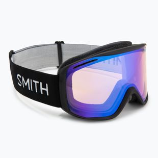 Skibrille Smith Rally black/blue Sensor-Spiegel