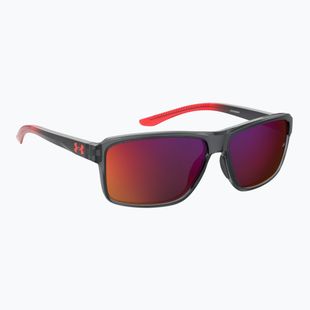 Under Armour Kickoff S3 grau-rot/grau-infrarot Herren-Sonnenbrille