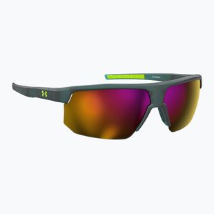 Under Armour Driven/G S3 gelb teal/rosa Spiegel Herren-Sonnenbrille
