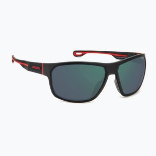 Carrera 4018/S Herren Sonnenbrille mattschwarz rot/grün grau kontrastreich antireflex