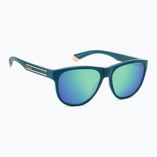Polaroid PLD 2156/S teal/graugrün Spiegel polarisierte Sonnenbrille