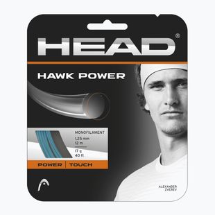HEAD Hawk Power Tennissaite 12 m grau 281022