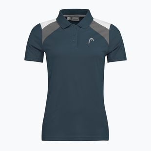 Damen Tennis-Poloshirt HEAD Club 22 Tech Polo navy