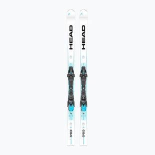 Alpinski HEAD WC Rebels e-Speed RP EVO 14 + Bindungen Freeflex 14 GW white/blue