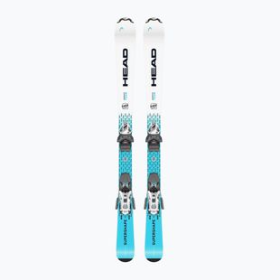 Kinder-Ski HEAD Supershape Team Easy JRS + Bindungen Jrs 4.5 GW CA white/blue