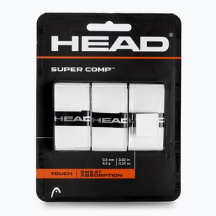 HEAD Super Comp Tennisschläger Wraps 3 Stück weiß 285088