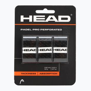 Griffbänder für Paddel-Schläger HEAD Perforated 3 Stk. black